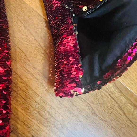 Alexandre Vauthier Sequin Pink and Gold Dress NWOT - Picture 12 of 13